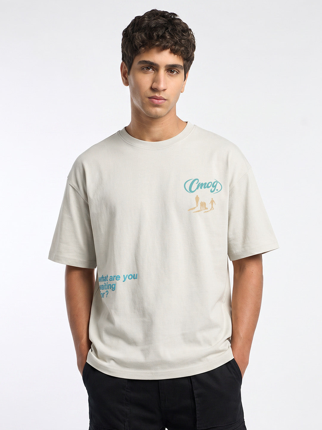 Beyond the Noise Oversized T-Shirt - Off White