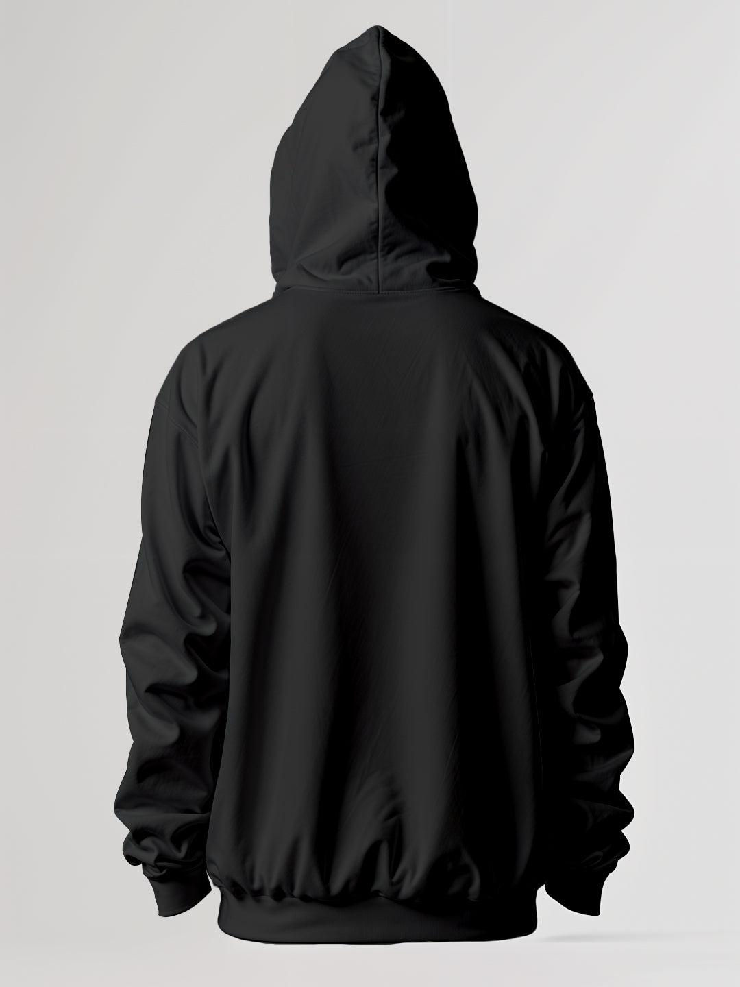 Be Your Own Hero Oversized Hoodie - Black