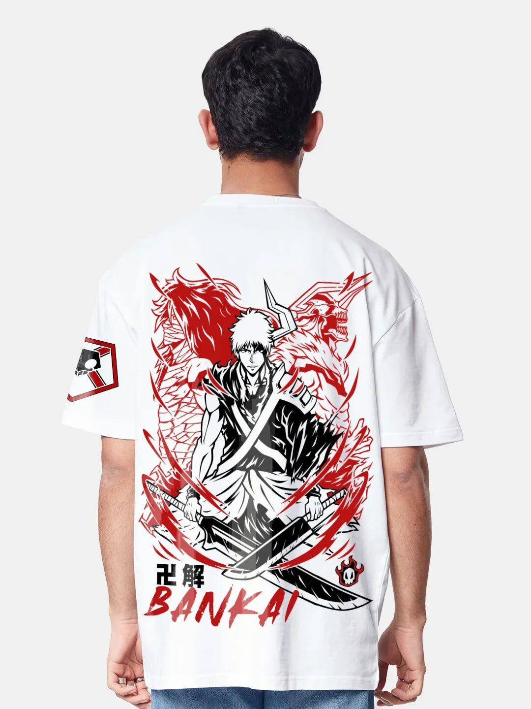 Bleach Ichigo True Bankai Oversized T-Shirt