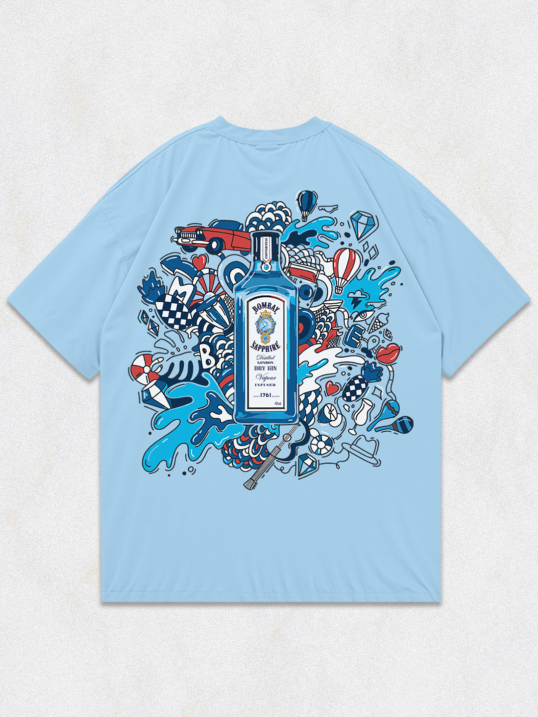 Bombay Sapphire Oversized T-Shirt