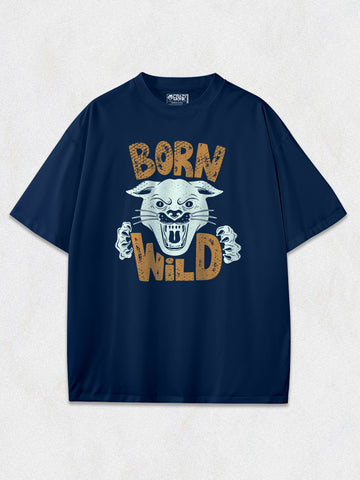 Born Wild Oversized T-Shirt