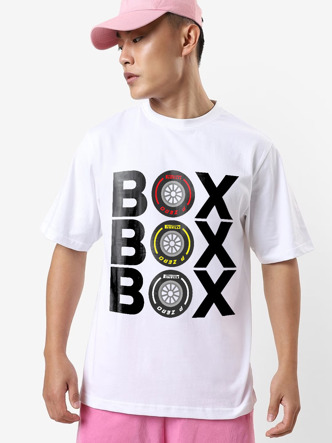 Box Box F1 Oversized T-Shirt – Crazymonk
