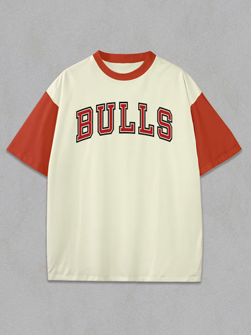 Bulls Multicolor Oversized T-Shirt