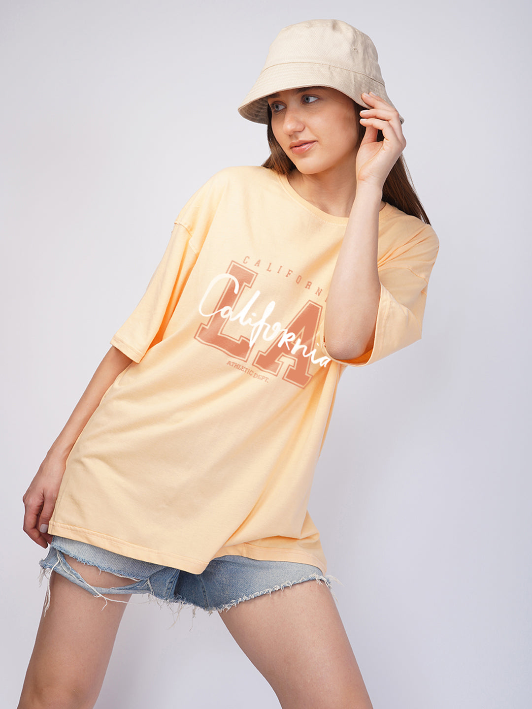 California LA Women Oversized T-Shirt