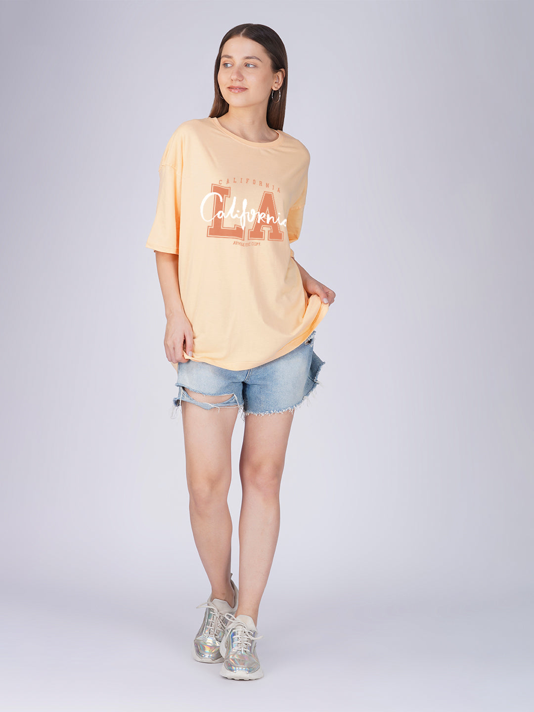 California LA Women Oversized T-Shirt