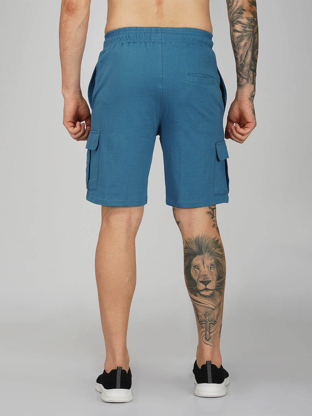 Cerulean Plain Shorts