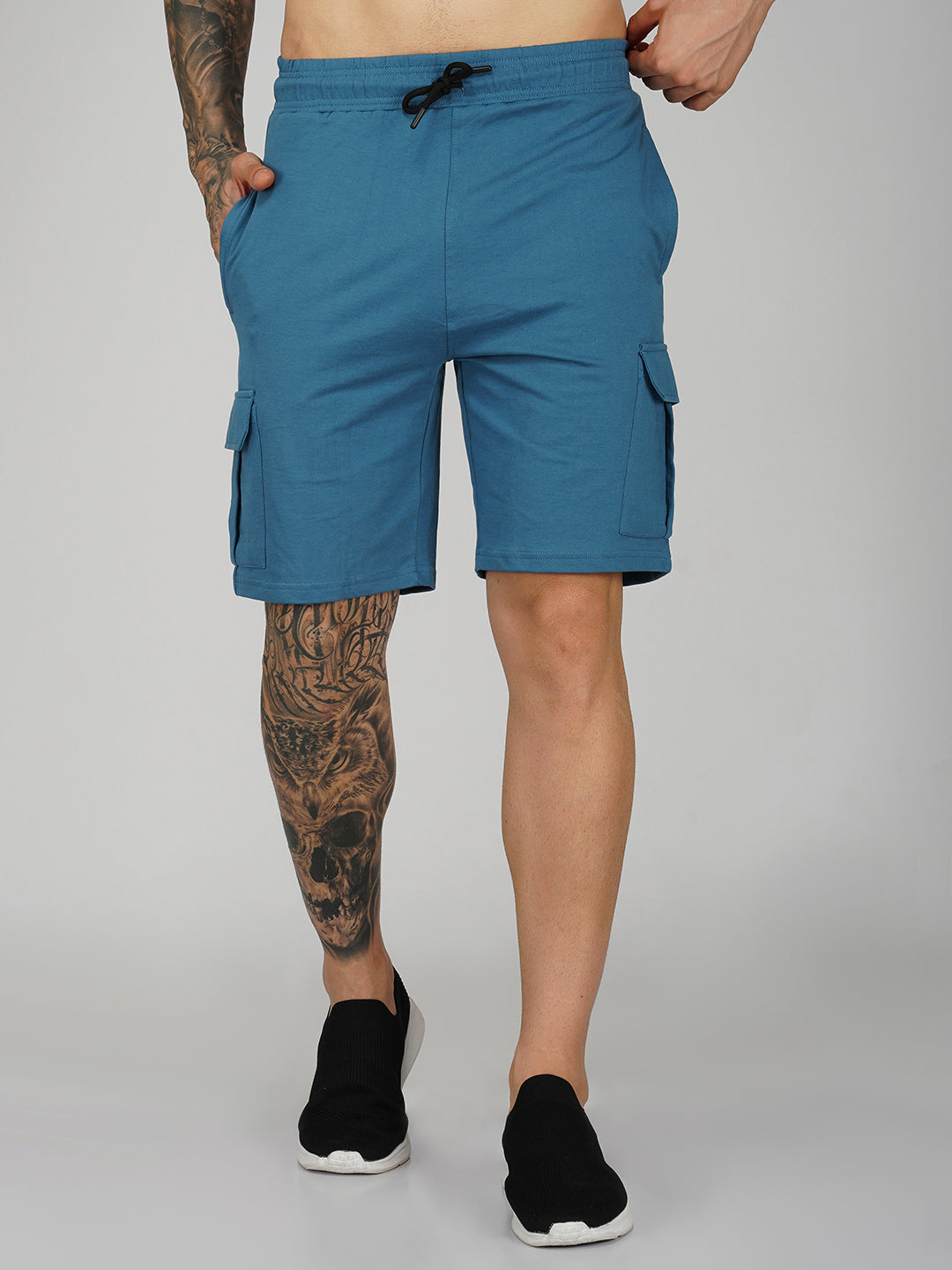 Cerulean Plain Shorts