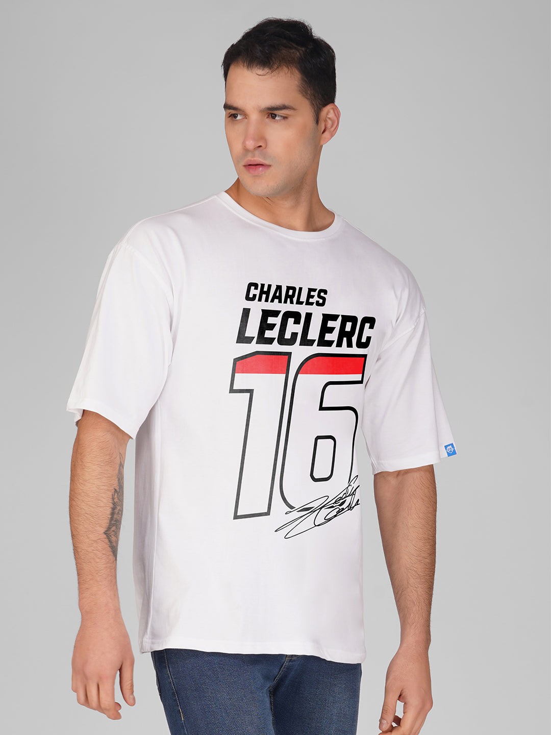 Charles Leclerc F1 Oversized T-Shirt