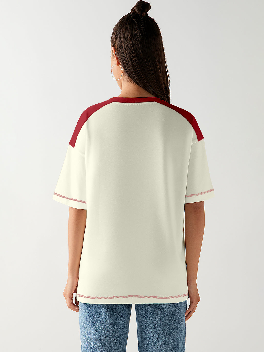 Chicago 36 Women Oversized T-Shirt - Multi Color