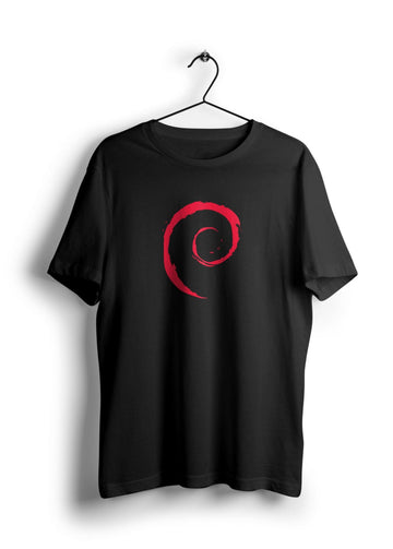 Debian Spiral Linux Half Sleeve Unisex T-Shirt