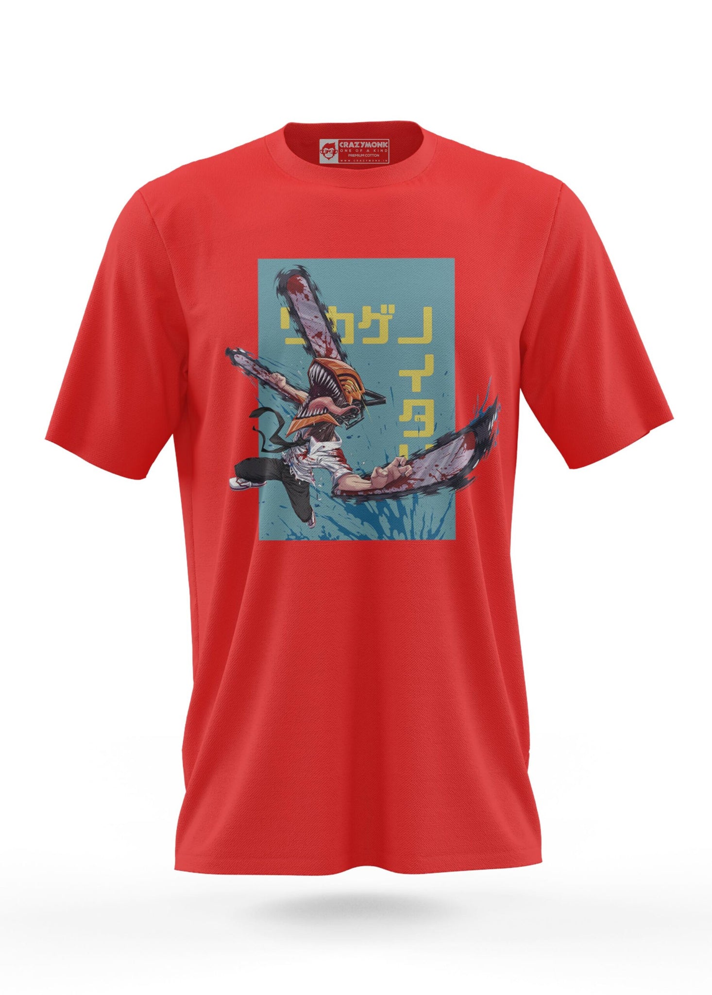 Denji Chainsaw Man Half Sleeve T-Shirt