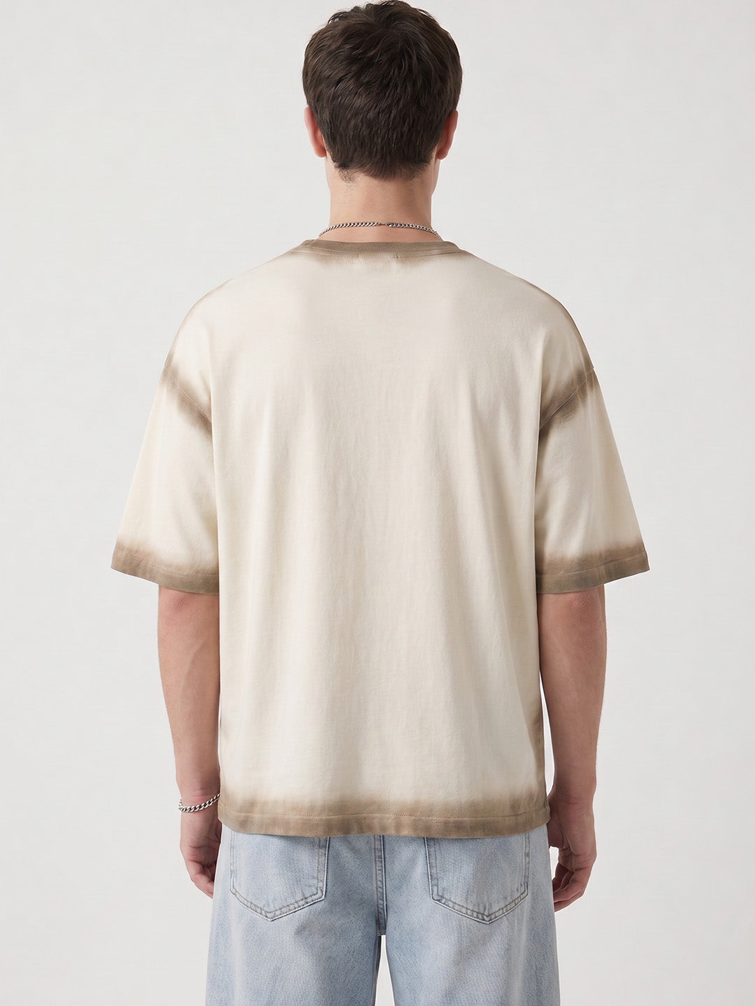 Dessert Haze Oversized T-Shirt - Off White