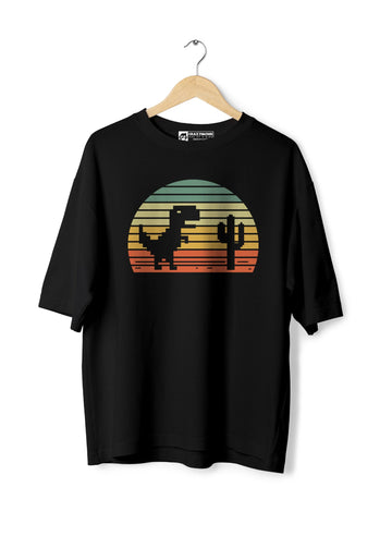 Dino Run Oversized T-Shirt