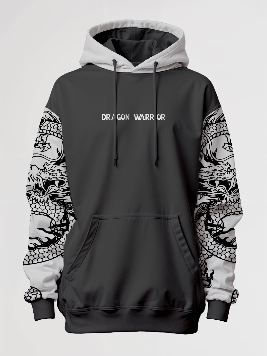 Dragon Warrior Oversized Hoodie - Multi Color