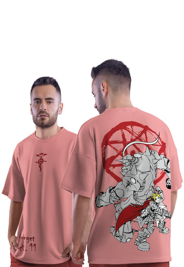 Elric Brothers Fullmetal Alchemist Oversized T-Shirt