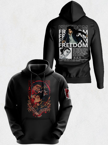 Eren Yeager X Freedom Hoodie