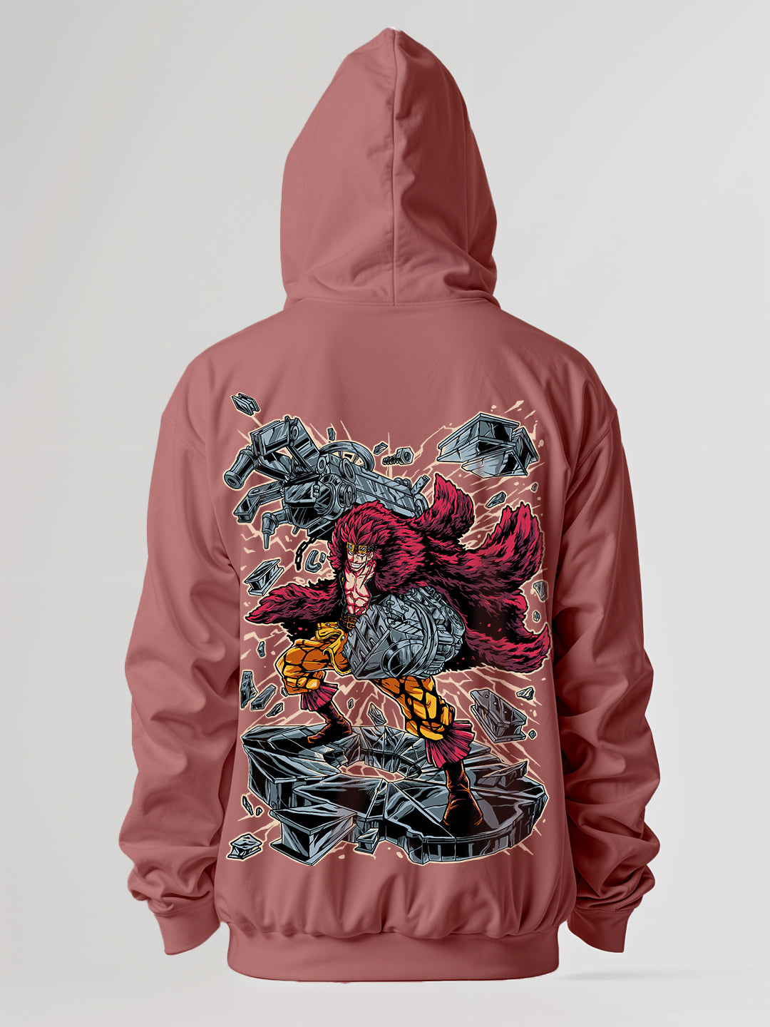 Eustass Kid One Piece Oversized Hoodie - Cardavon