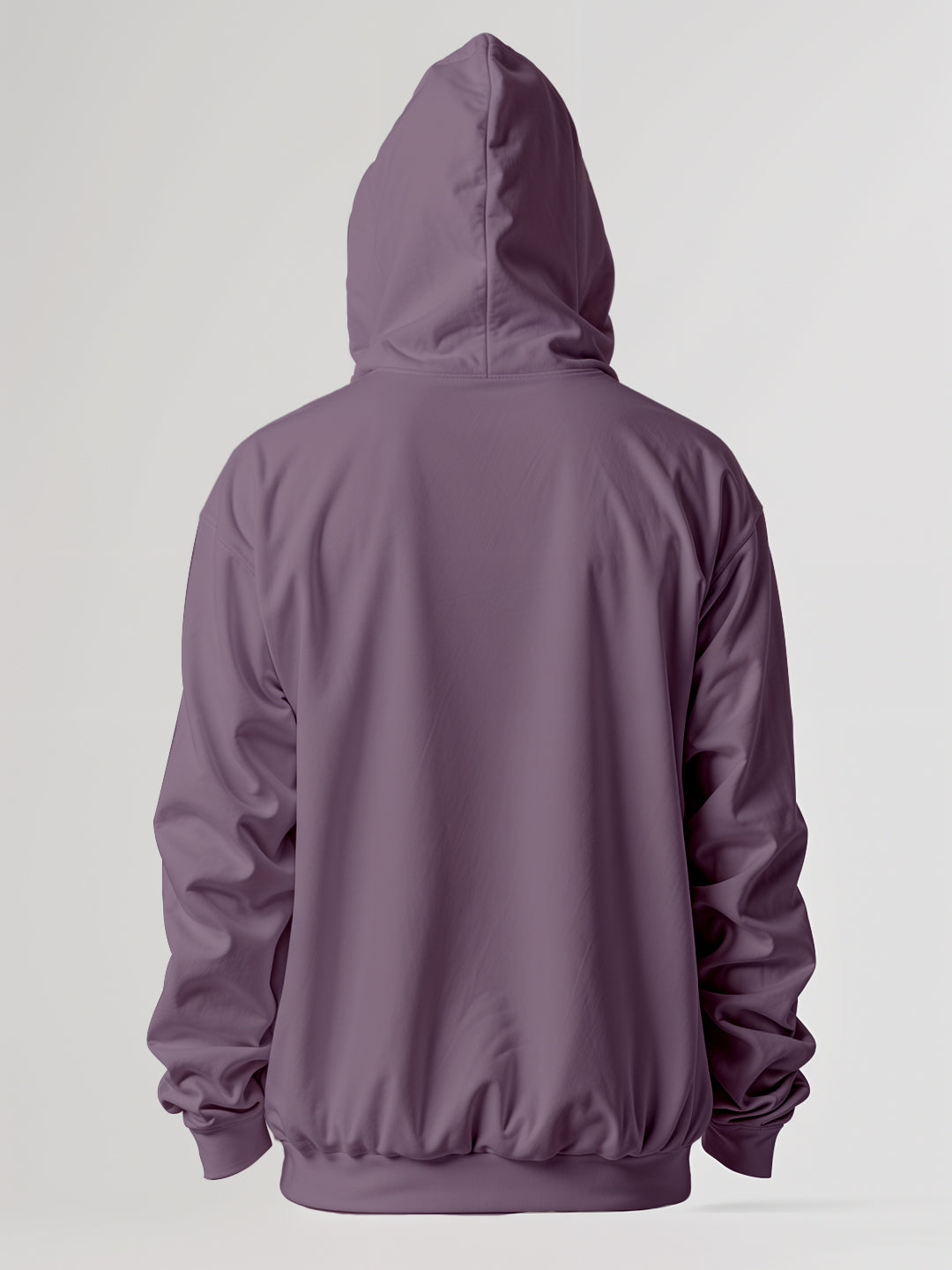 Explore Oversized Hoodie - Dull Wine