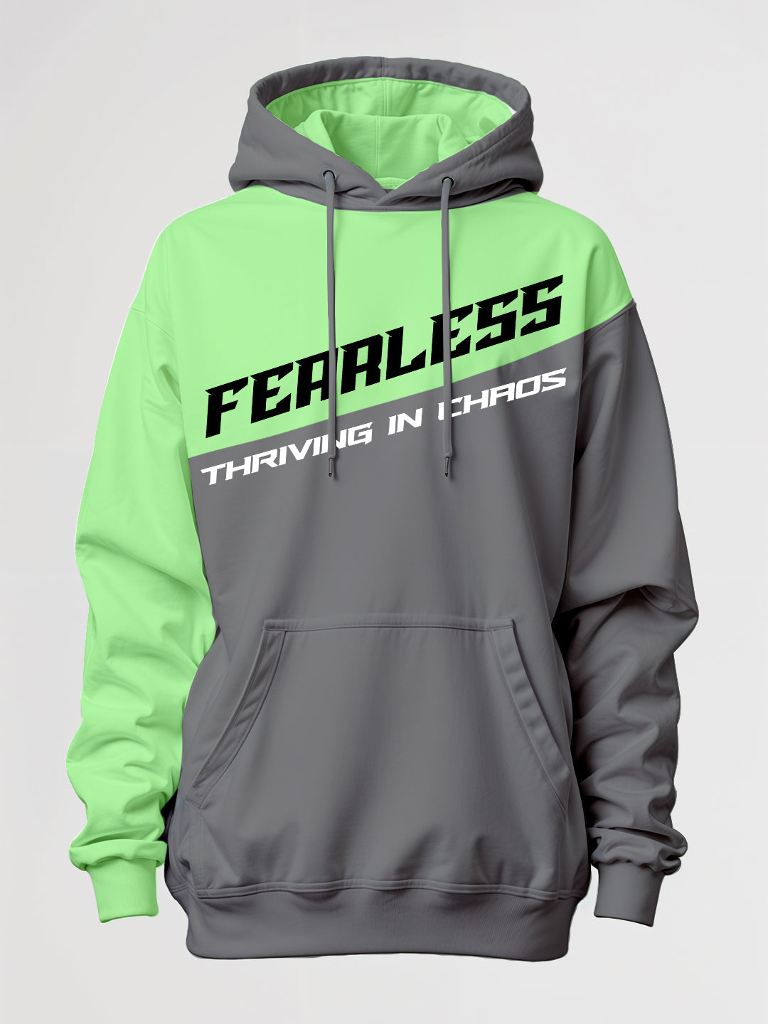 Fearless Oversized Hoodie - Multi Color