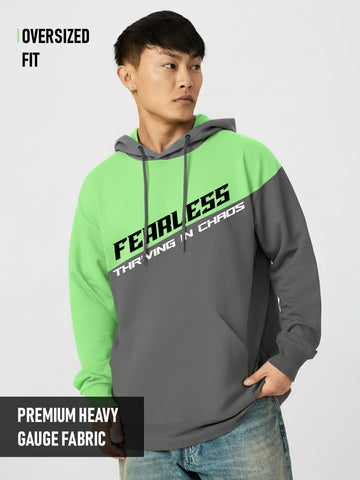 Fearless Oversized Hoodie - Multi Color