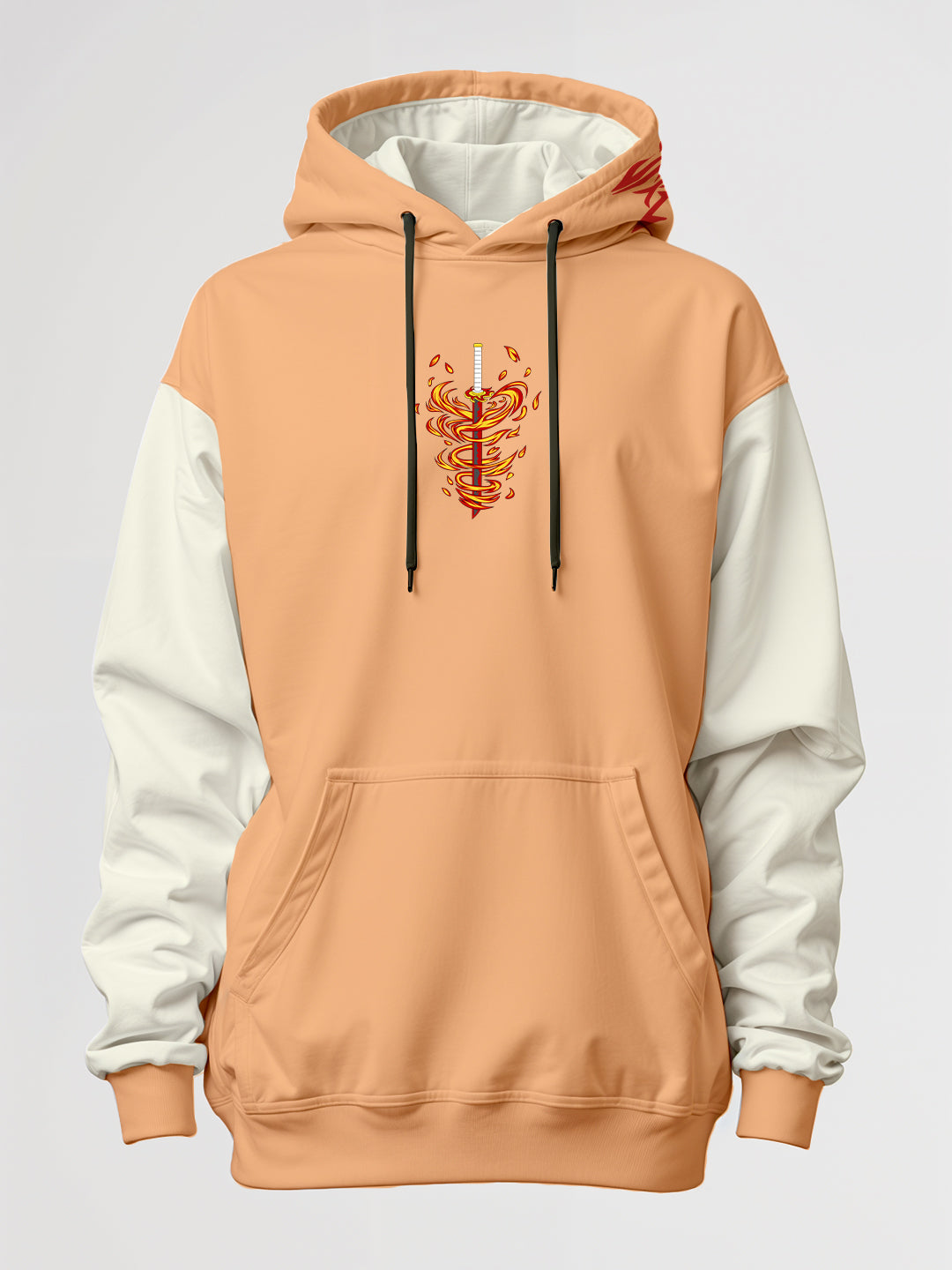 Flame Hashira Oversized Hoodie