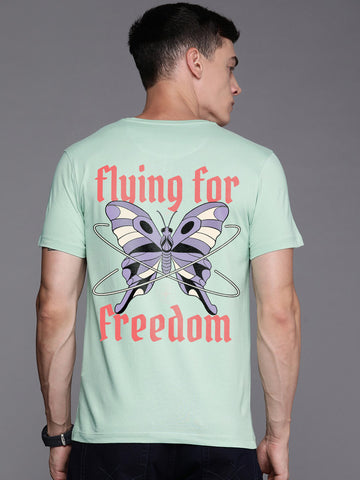 Flying For Freedom Half Sleeve T-Shirt