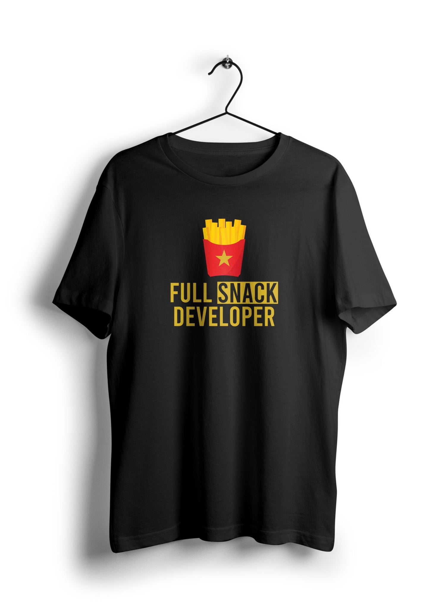 Full Snack Developer Half Sleeve T-Shirt