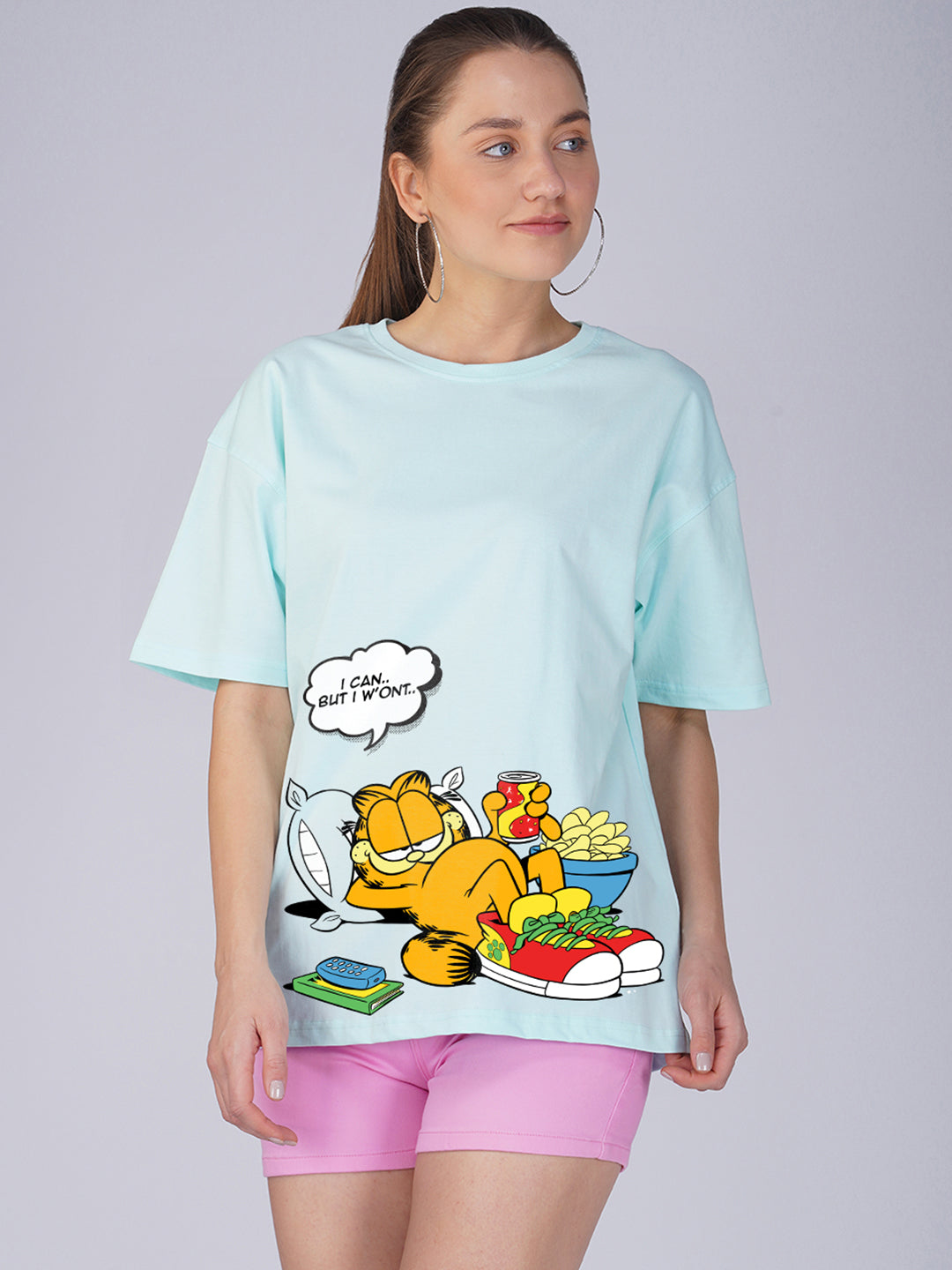 Garfield Women Oversized T-Shirt