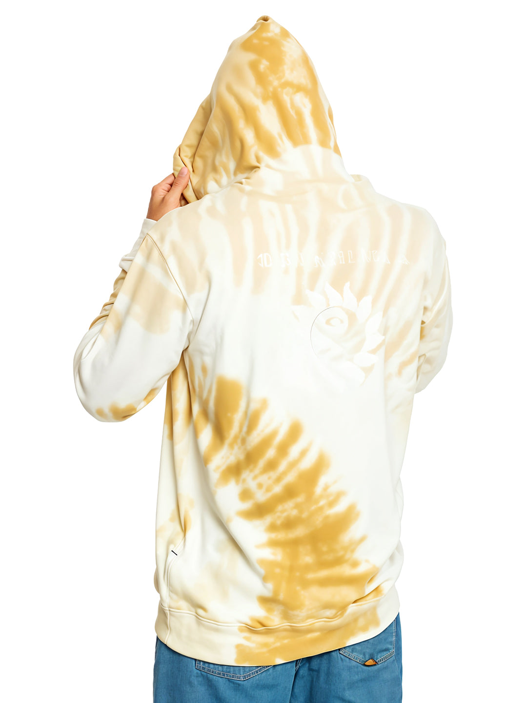 Good Vibes Tie Dye Oversized Hoodie