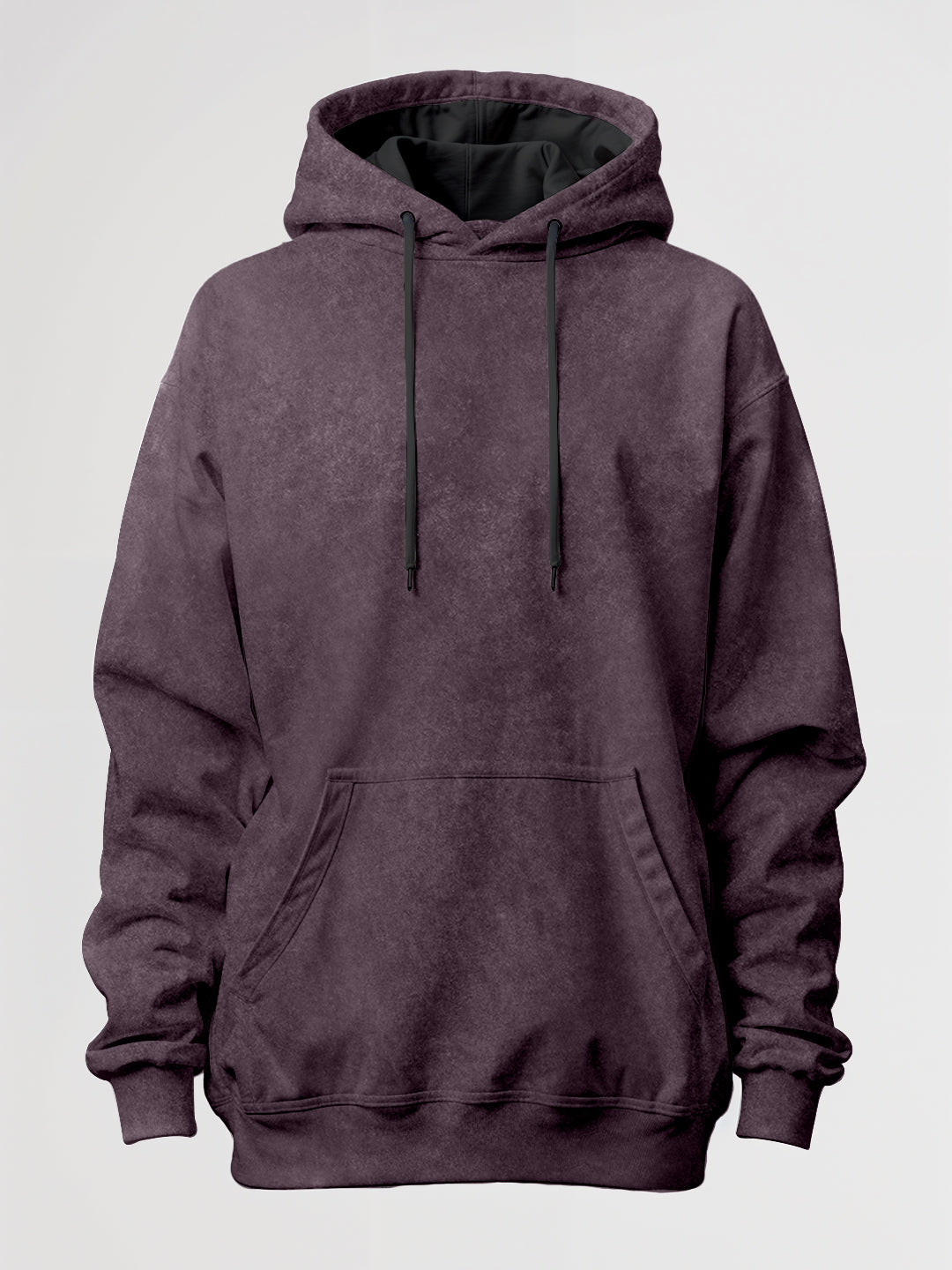 Plain Grapeade Acid Wash Oversized Hoodie