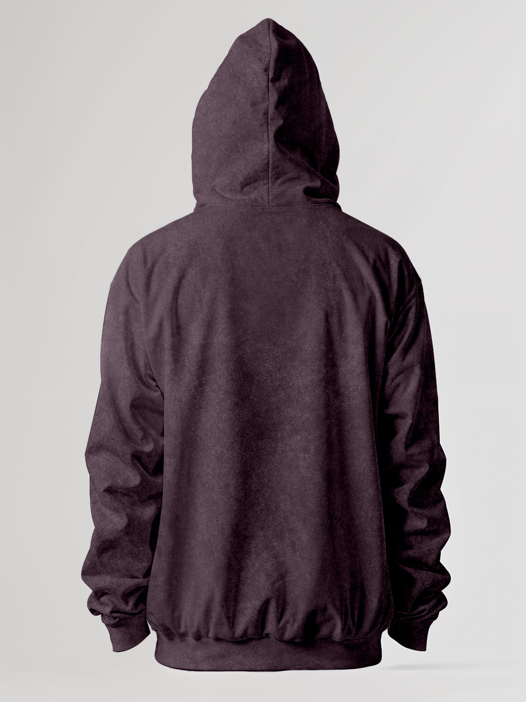 Plain Grapeade Acid Wash Oversized Hoodie