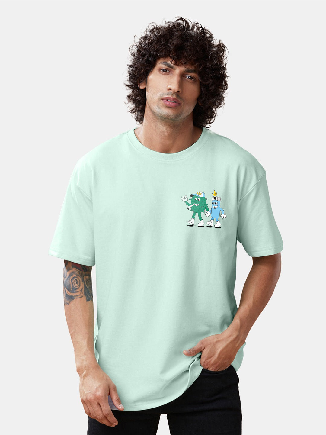 Happy Time Oversized T-Shirt