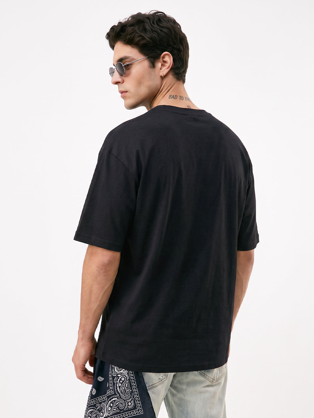 Hard Rock Oversized T-Shirt - Black