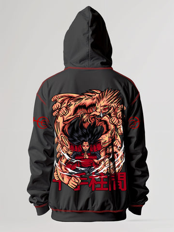 Naruto Hashirama Senju Oversized Hoodie