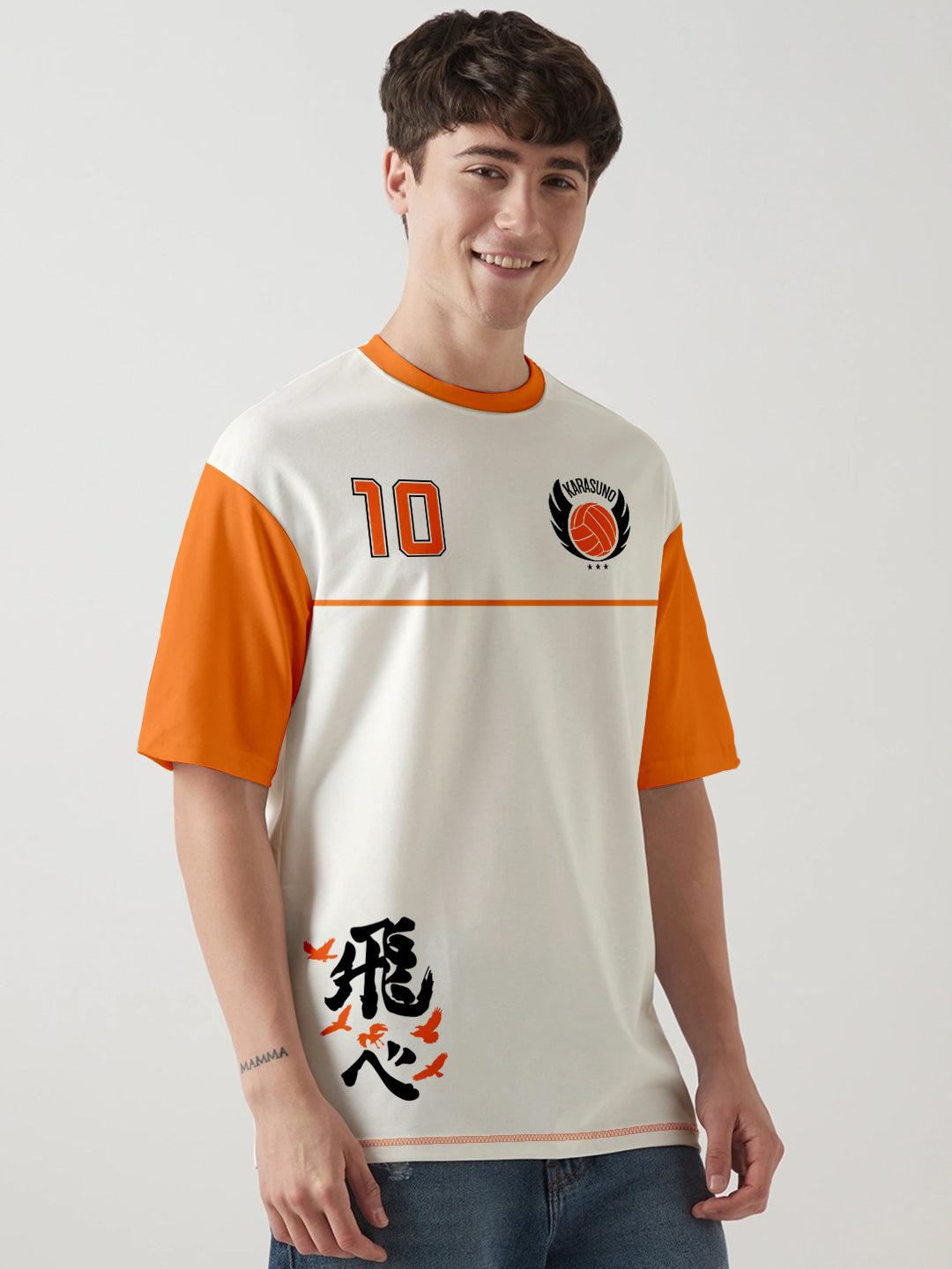 Hinata Shoyo Oversized T-Shirt - Multi Color