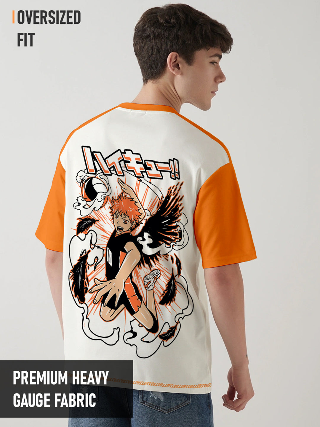 Hinata Shoyo Oversized T-Shirt - Multi Color