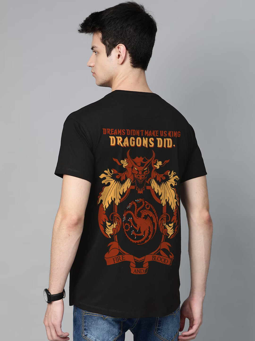 House Of The Dragon Half Sleeve T-Shirt