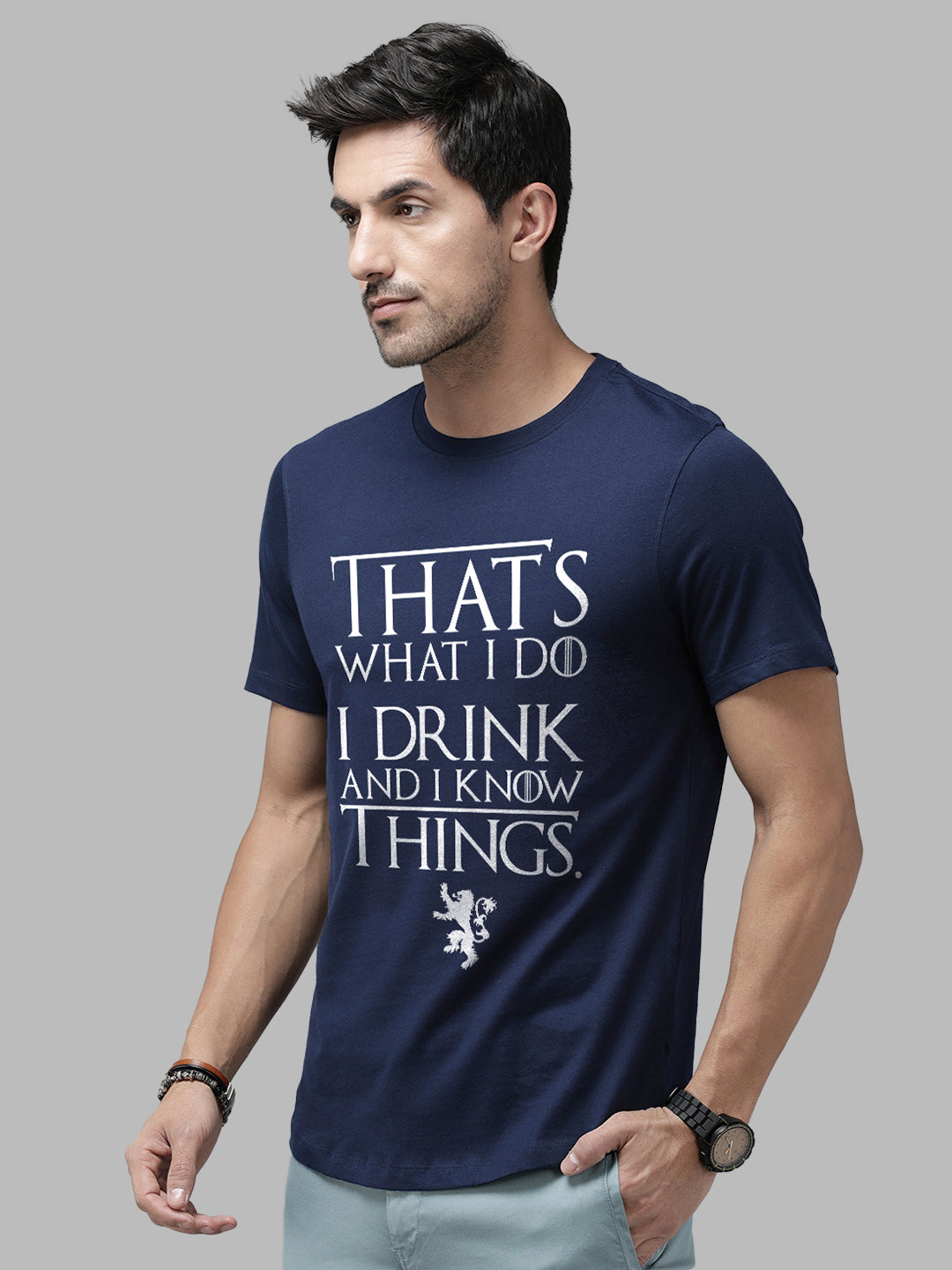 I Drink And I Know Things Half Sleeve T-Shirt