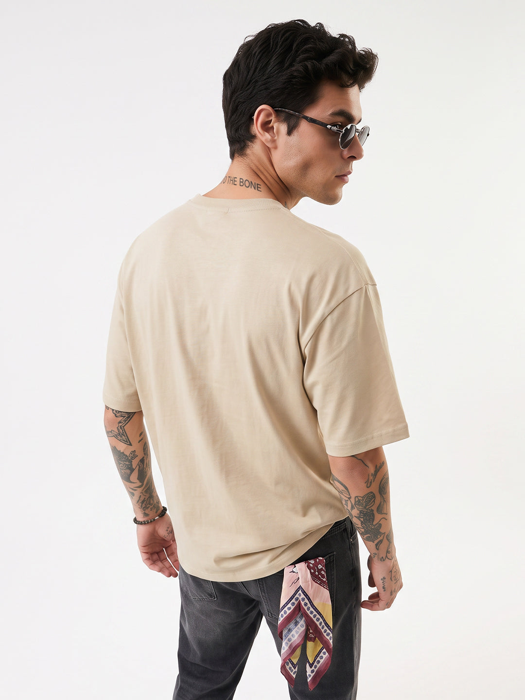 Imagine Oversized T-Shirt - Beige