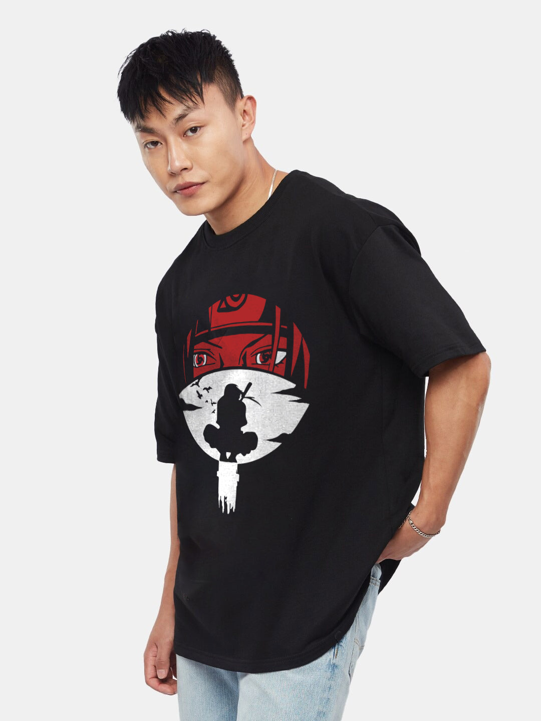 Itachi Uchiha Clan Oversized T-Shirt