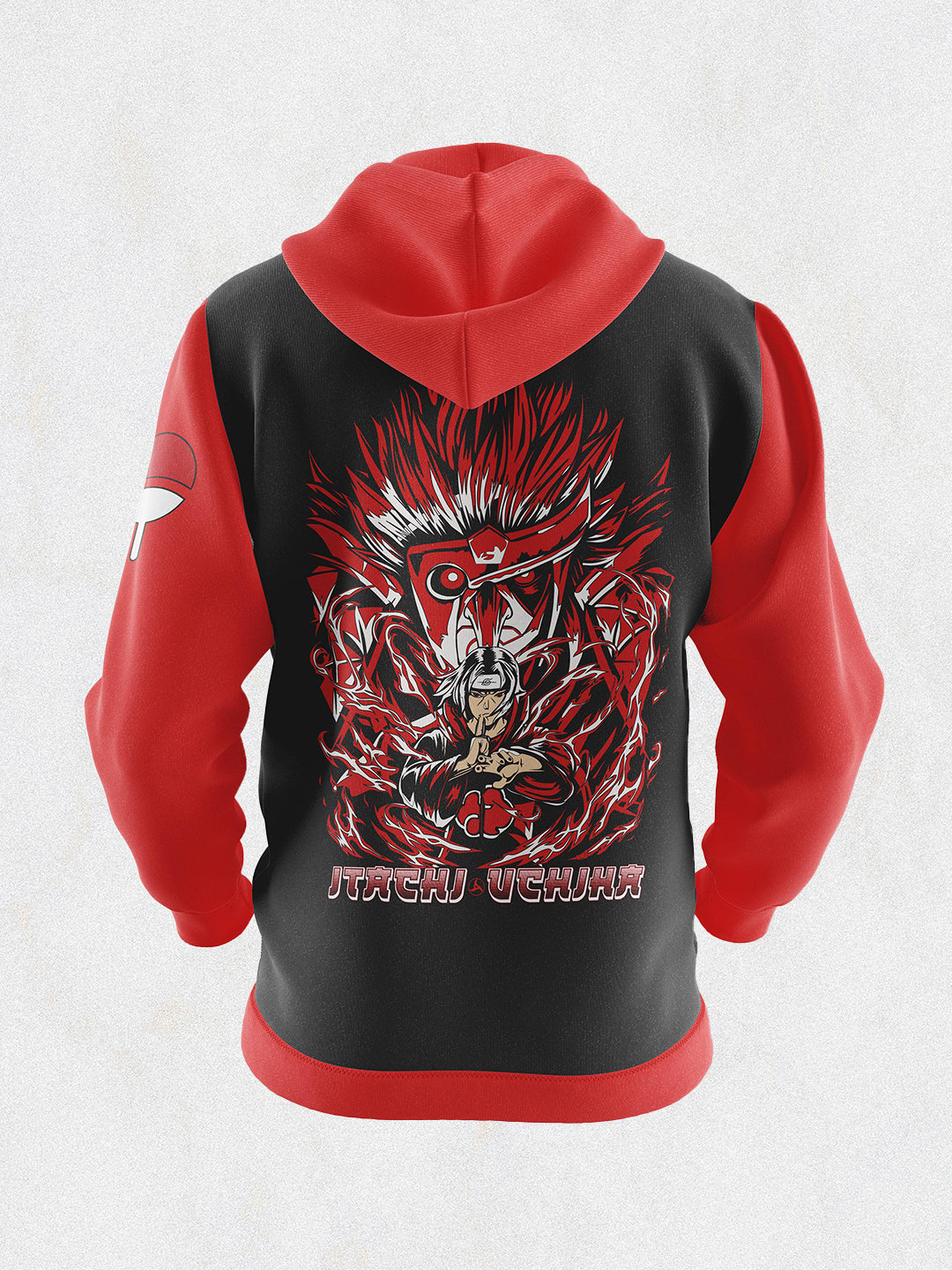 Itachi Master of Genjutsu Naruto Multicolor Hoodie