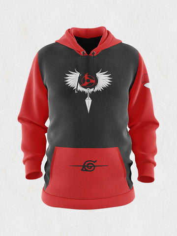 Itachi Master of Genjutsu Naruto Multicolor Hoodie