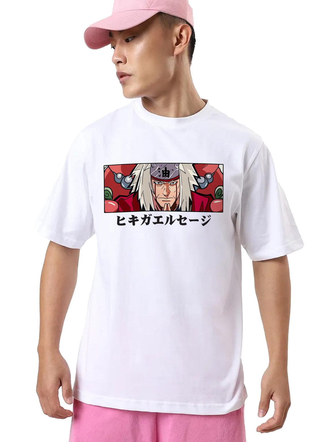 Jiraiya Naruto Oversized T-Shirt