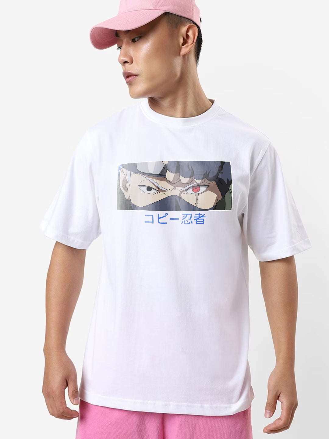 Kakashi with Susanoo Oversized T-Shirt