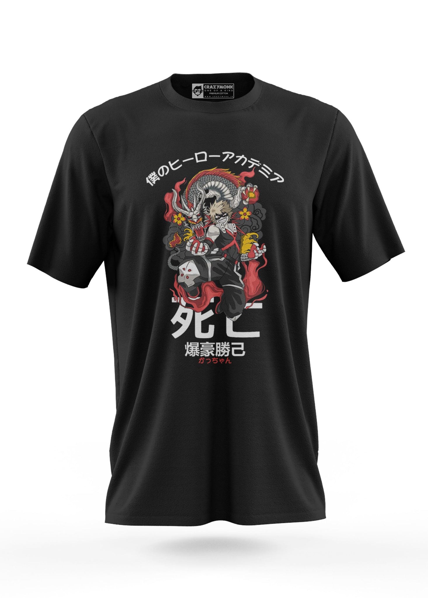 Katsuki Bakugo Half Sleeve T-Shirt