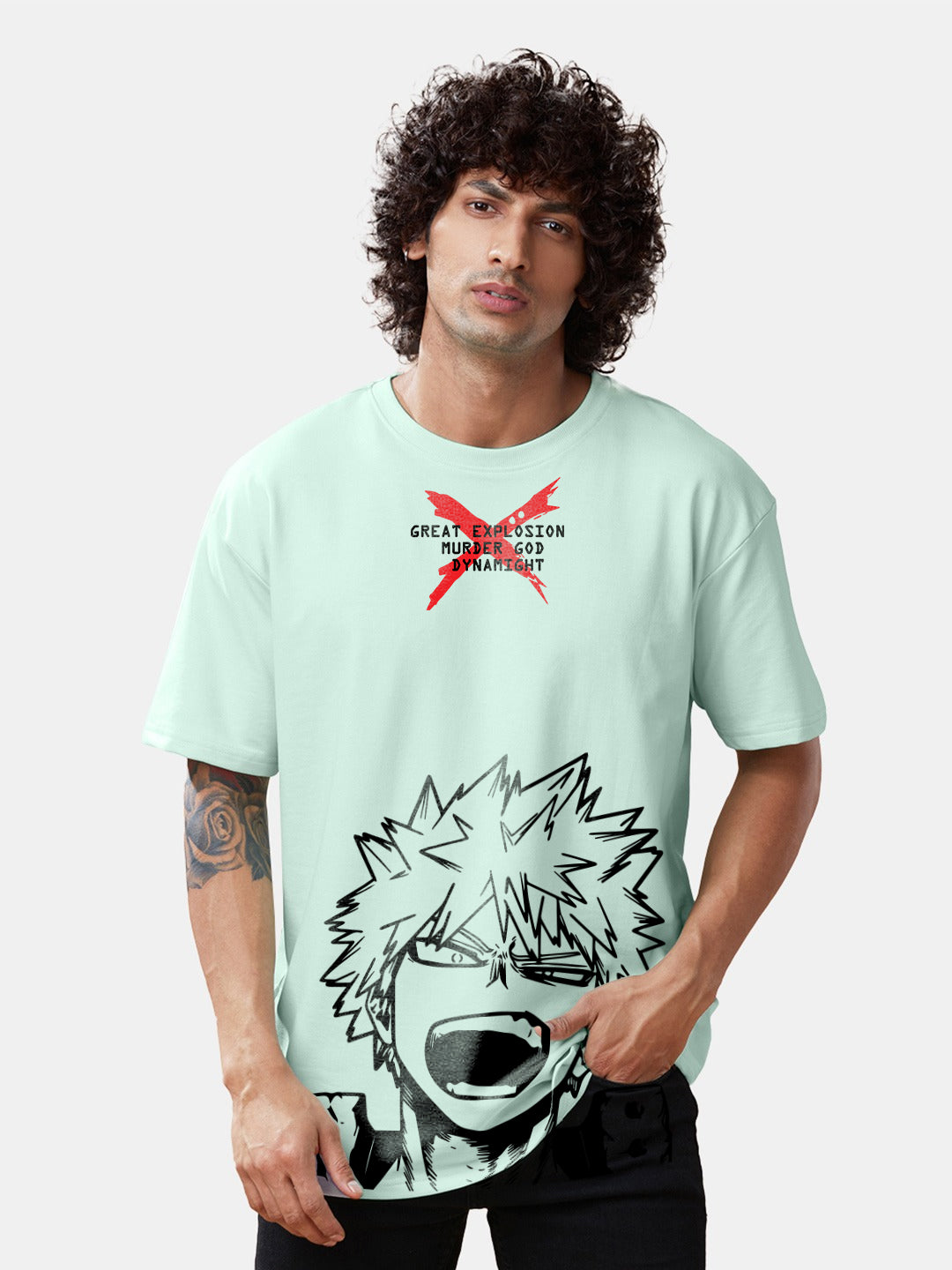 Katsuki Bakugo Oversized T-Shirt