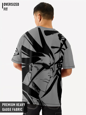 Kenpachi Zaraki Oversized T-Shirt - Multi Color