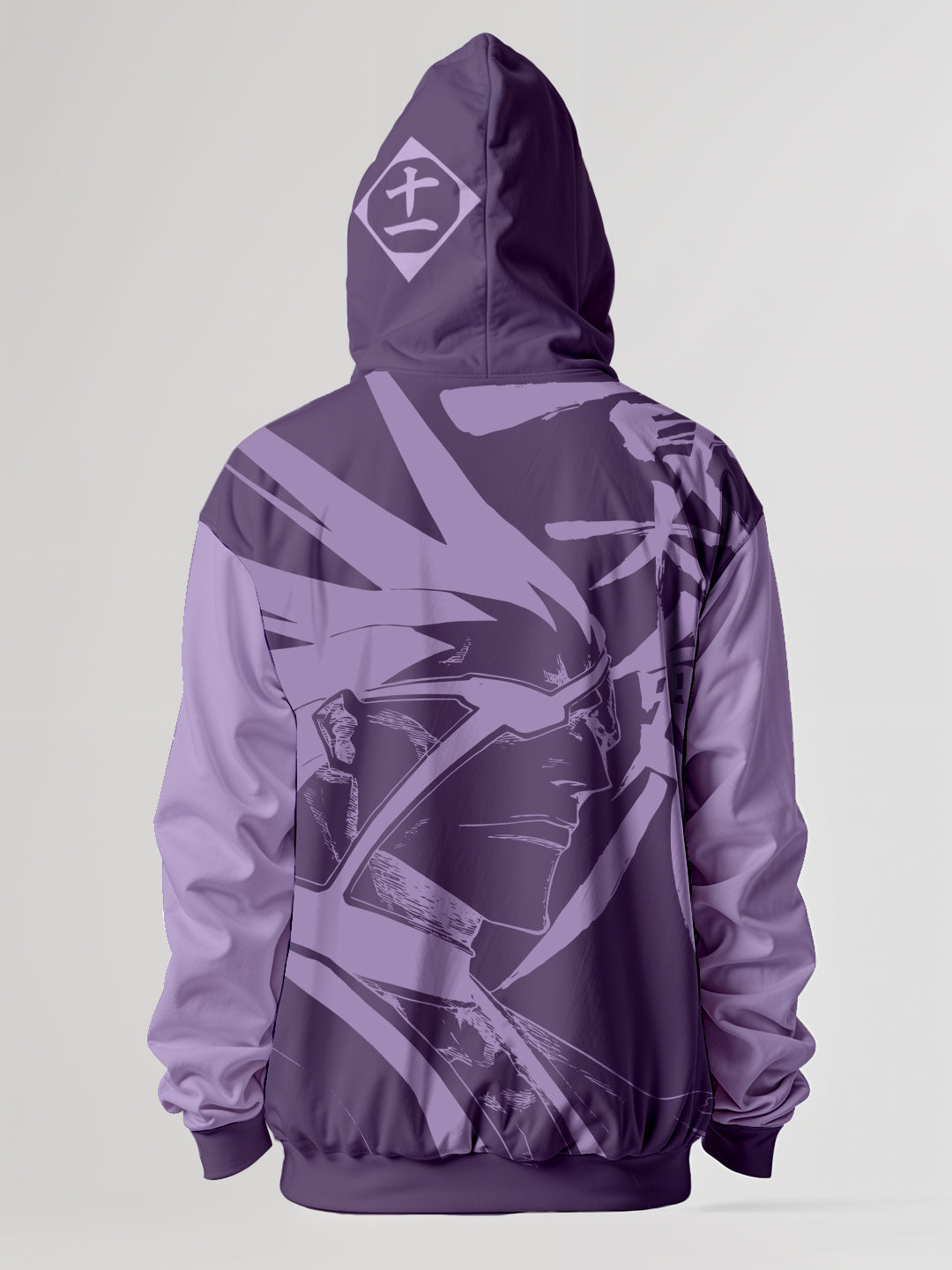 Kenpachi Zaraki Bleach Oversized Hoodie