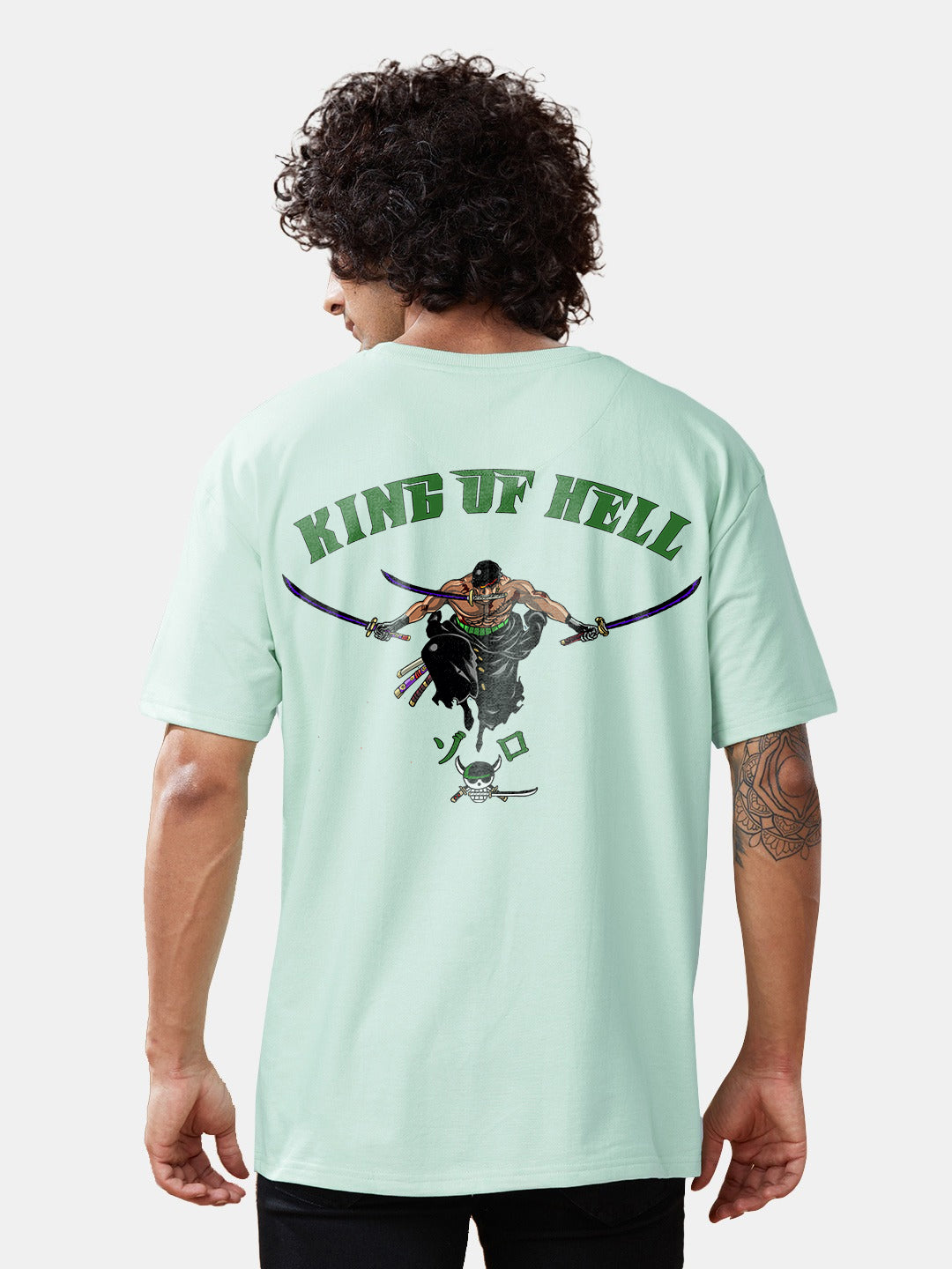 King of Hell Zoro Oversized T-Shirt