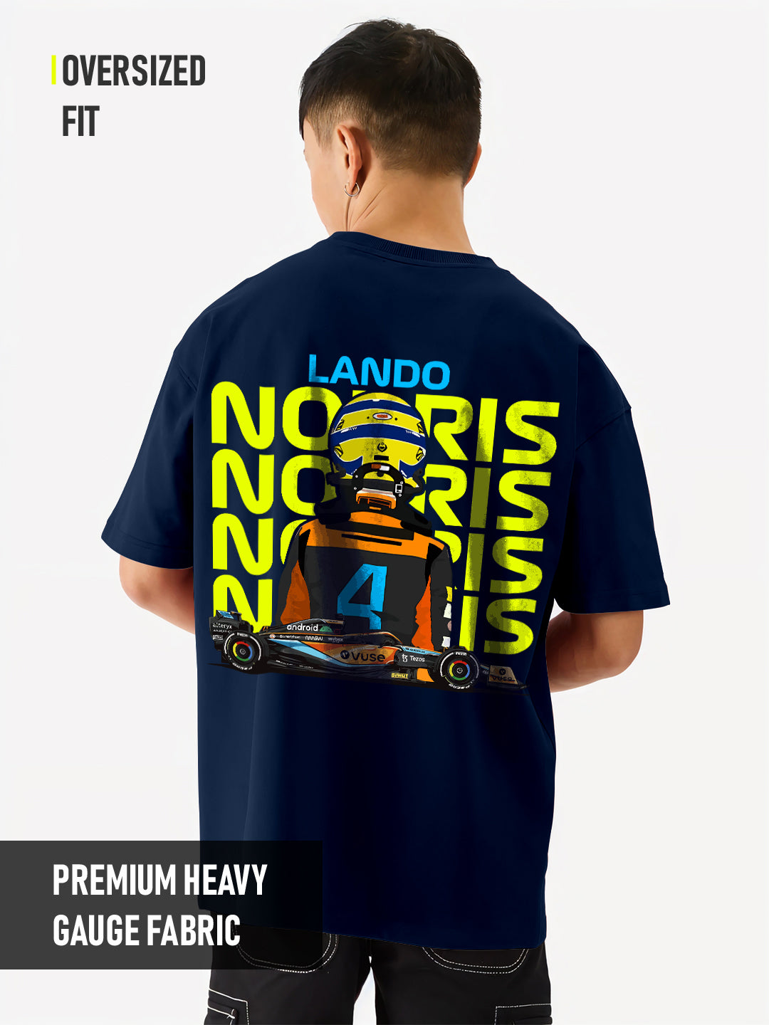 Lando Norris F1 Oversized T-Shirt